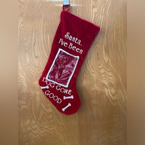 Unbranded dog christmas stocking